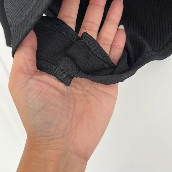 H&M cut out long sleeve, black shaper bodysuit. - Picture 4 of 6